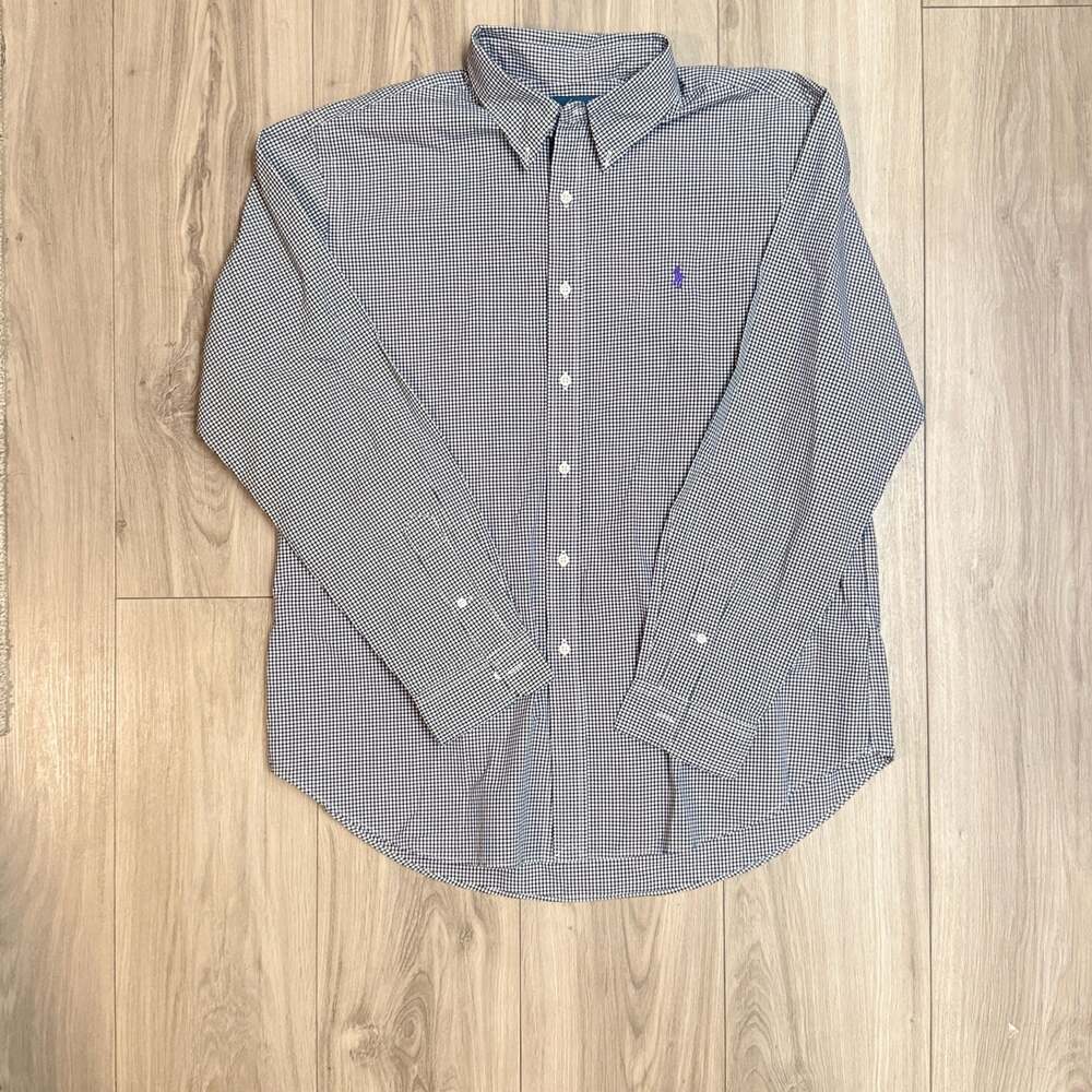 Ralph Lauren Classic Fit Long Sleeve Button-Down Shirt, Size XL